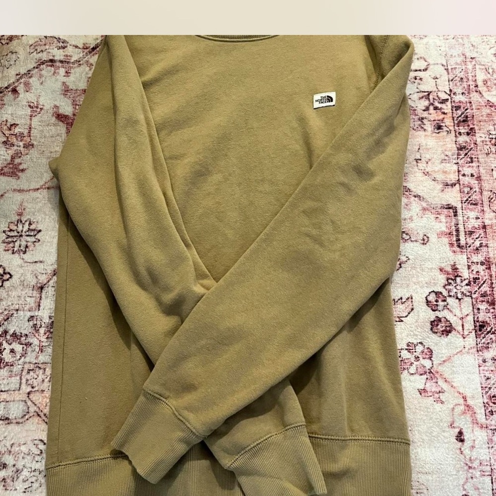 The North Face Men's Khaki Crewneck Sweater